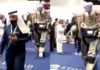 Video: King of Bahrain visit Dubai with robot bodyguard