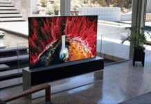 Photos: LG to release world’s first rollable TV next month