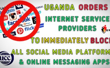 Uganda blocks social media platforms a day to elections