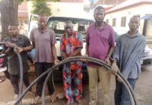 Fibre optic cable thieves arrested in Lagos