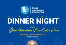 President Akufo-Addo To Grace GJA Dinner Night Wednesday