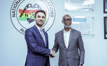 Telecel Group CEO pays courtesy call on NCA Boss