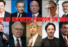 Top 10 richest persons in the world as of August 28, 2023