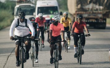 Zen Riderrs finally arrive in Tamale