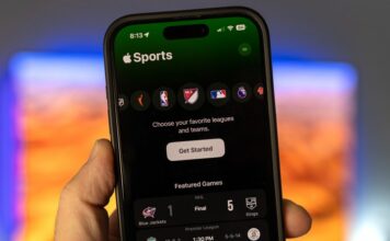 Apple launches its first sports app
