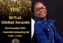 Kid author, Sarah Kittoe nominated for Royal Global Awards