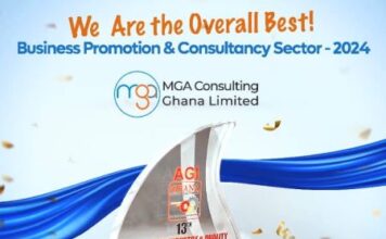 MGA Consulting wins Overall Best Business Promotion & Consultancy Sector Award