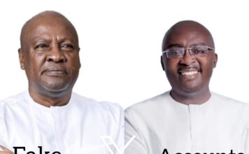 171 Phony X (Twitter) accounts meddling in Ghana’s election