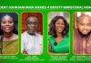 Mahama nominates Gyakye Quayson, Dorcas Toffey, two others as Deputy Ministers