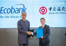 Ecobank Group and Bank of China partner to strengthen China-Africa financial cooperation