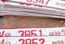 DV plates not for regular road use – DVLA warns