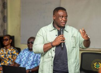 Sam George tours One Million Coders Centres in Greater Accra, urges commitment to digital skills development