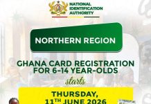 NIA commences Ghana Card registration for 6–14 olds in Northern Region