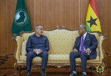 Sao Tome President arrives in Accra for Reparatory Justice Conference