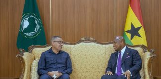 Sao Tome President arrives in Accra for Reparatory Justice Conference
