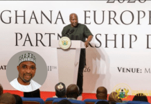 Interior Minister joins President Mahama at Ghana-EU partnership dialogue to tackle crime, trade and migration