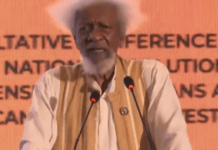 Slave trade not over, still active across Africa – Prof. Wole Soyinka