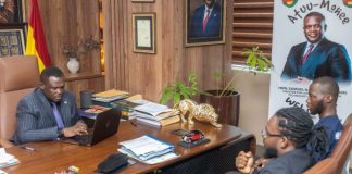 Sam George engages MOONDOOG Technologies on AI-powered citizen assistant for government services