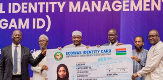 Margins delivers first national ID system of the Gambia