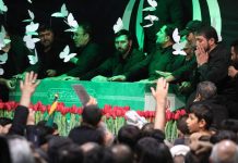 Iran holds state funeral for Khamenei as successor stays away over security concerns