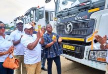 SSNIT commissions new vehicles for trust logistics