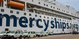 Global Mercy arrives in Tema for 10-month medical mission in Ghana