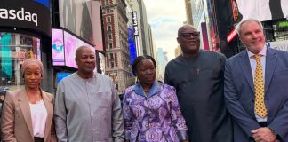 MTN Ghana CEO joins Mahama at US-Ghana investment engagements in New York