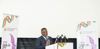 Minister launches Girls-In-ICT open day, urges girls to lead Ghana’s digital future