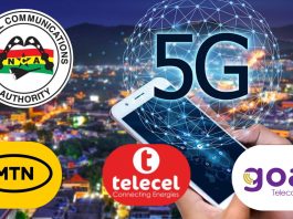 NCA approves MTN, Telecel, Goal Telecoms for 5G license; Infrava rejected