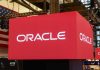 Oracle rises as Intel, Merck lead declines in Monday trading