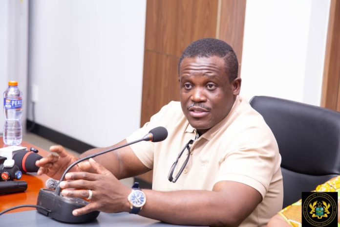 Minister for Communication, Digital Technology and Innovation, Samuel Nartey George