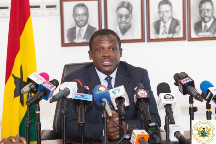 Minister of Communications, Digital Technology and Innovations, Hon. Samuel Nartey George 3